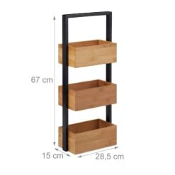 Etagère En Bambou 3 Compartiments -Le Coin Bain Parfait Boutique eff9ff73252a463cafa1d8f87d6bc18f
