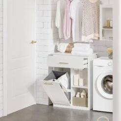Armoire à Linge BZR66-W -Le Coin Bain Parfait Boutique f292148846f149548cf27c2b5744a108