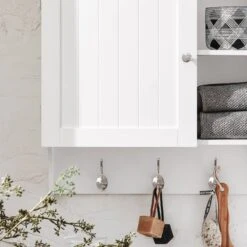 Armoire Haute Salle De Bain BZR103-W -Le Coin Bain Parfait Boutique f3c334ce313242538ebac93add79858f