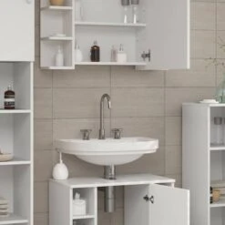 Salle De Bain Fynn Blanc (2 éléments) -Le Coin Bain Parfait Boutique f4e93a59247244e69c965534826423bf