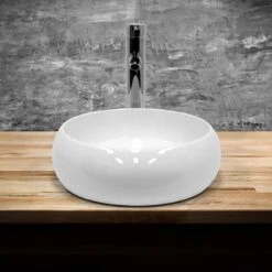 Vasque Ronde 400x350x155 Mm Blanc -Le Coin Bain Parfait Boutique f60b43242e1b4bcf8ff72203c5f8f9df