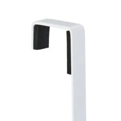 Porte-serviettes De Porte Acier Blanc -Le Coin Bain Parfait Boutique f6adc4dbf14b499dbc1898d71f9f4720