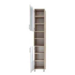 Armoire Colonne Porto -Le Coin Bain Parfait Boutique hochschrank porto weiss eiche saegerau dekor 5089068