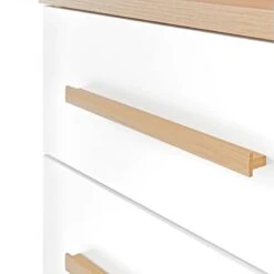 Armoire Midi Bjerka -Le Coin Bain Parfait Boutique midischrank bjerka weiss eiche riviera hell dekor 4438980