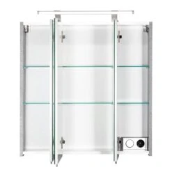 Armoire à glace Genf IV -Le Coin Bain Parfait Boutique spiegelschrank genf steingrau 1176610