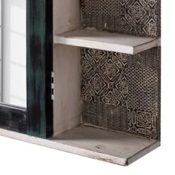 Armoire à Glace Goa White -Le Coin Bain Parfait Boutique spiegelschrank goa white akazie massiv mehrfarbig 4846992