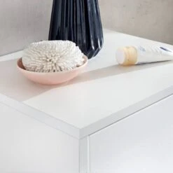 Trend Team Meuble Bas -Le Coin Bain Parfait Boutique unterschrank sol i hochglanz weiss weiss 5080484