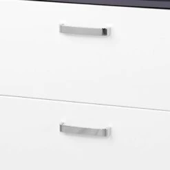 Meuble Sous Lavabo Zeehan I -Le Coin Bain Parfait Boutique waschbeckenunterschrank zeehan weiss grau 60 cm 2679146