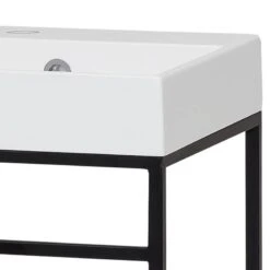Meuble Lavabo Moris -Le Coin Bain Parfait Boutique waschtisch moris schwarz weiss 5171880