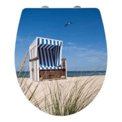 Wenko Siège WC Plage